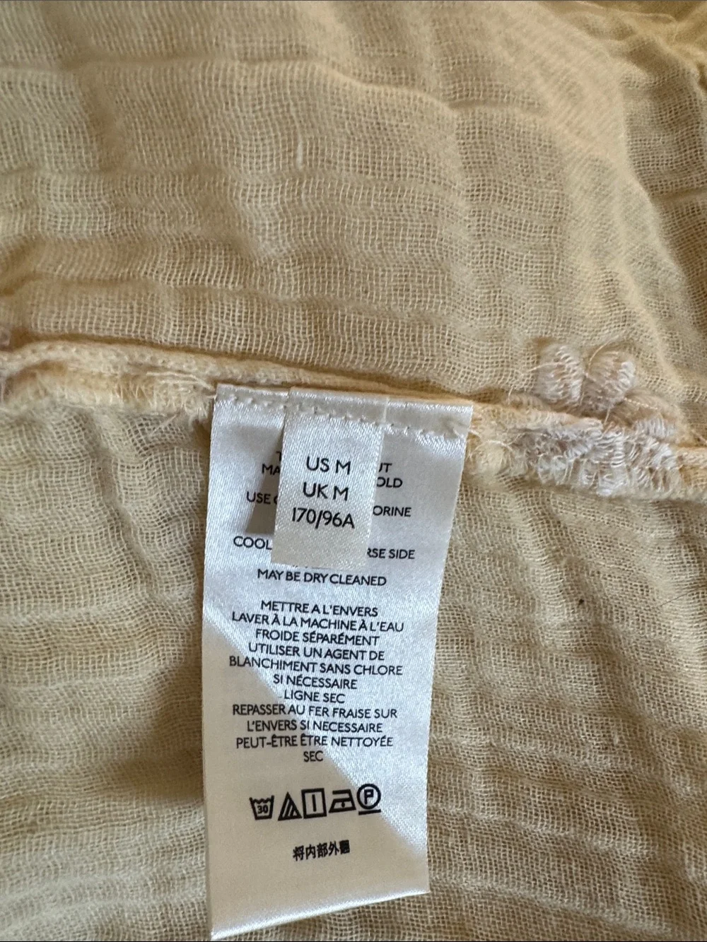Free People Dahlia Embroidered Tiered Maxi Dress Cream Medium